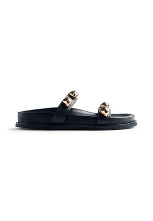 JEWEL BIO KALOU - Sandalias planas - black