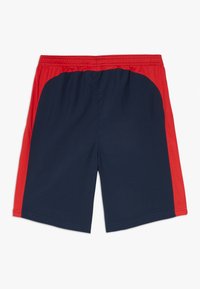 Nike Performance DRY ACADEMY SHORT - Sportovní kraťasy - obsidian/university red