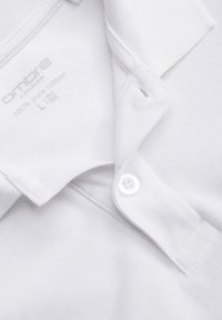 WITH POLO COLLAR - Maglietta a manica lunga - white