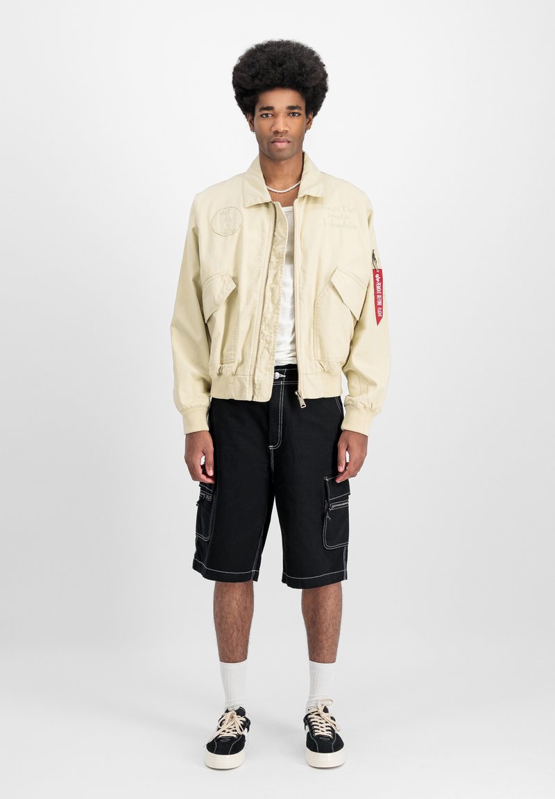 Alpha Industries Summer jacket vintage white/white Zalando