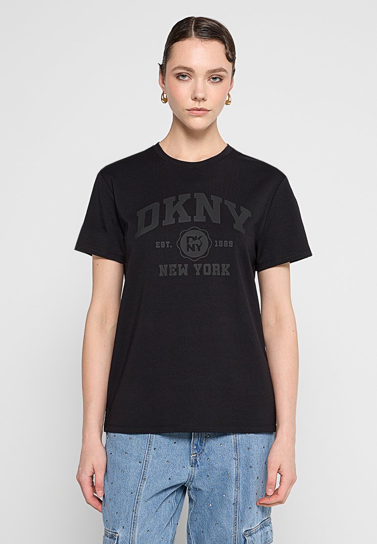 DKNY T-shirt print zwart