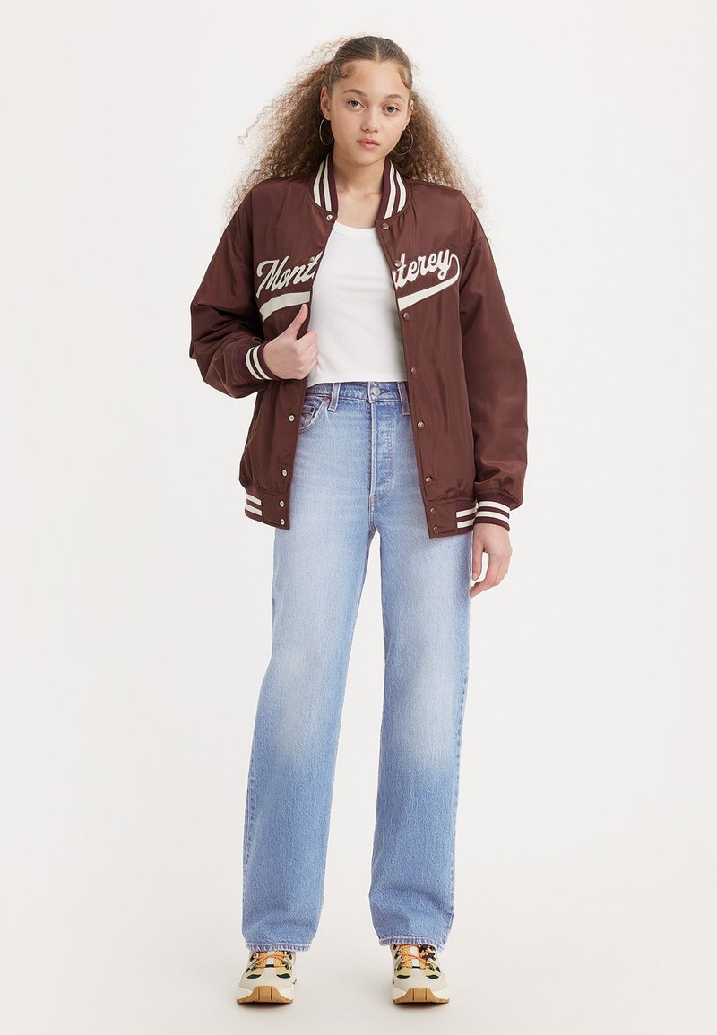 Levi's® RIBCAGE FULL LENGTH Jeans Straight Leg samba tango light