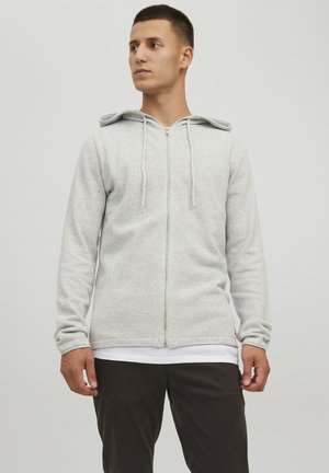 Jack & Jones Sweatjacke - light grey melange