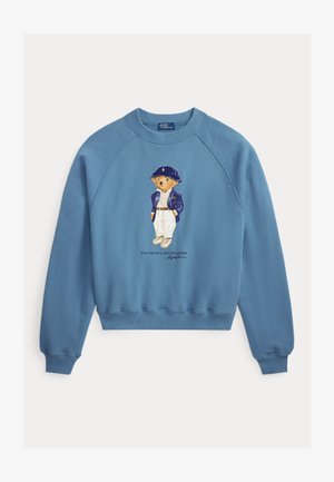 Polo Ralph Lauren, POLO BEAR LIGHTWEIGHT CREWNECK - Φούτερ - camp blue