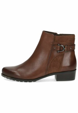 Ankle Boot - cognac comb