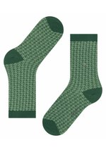 Burlington Lady Calze Donna In Cotone - Fantasia Argyle E Diamante - Colori Vari - Modello Tradizionale Britannico
