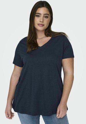 ONLY Carmakoma, CARBONNIE - T-shirt basic - naval academy