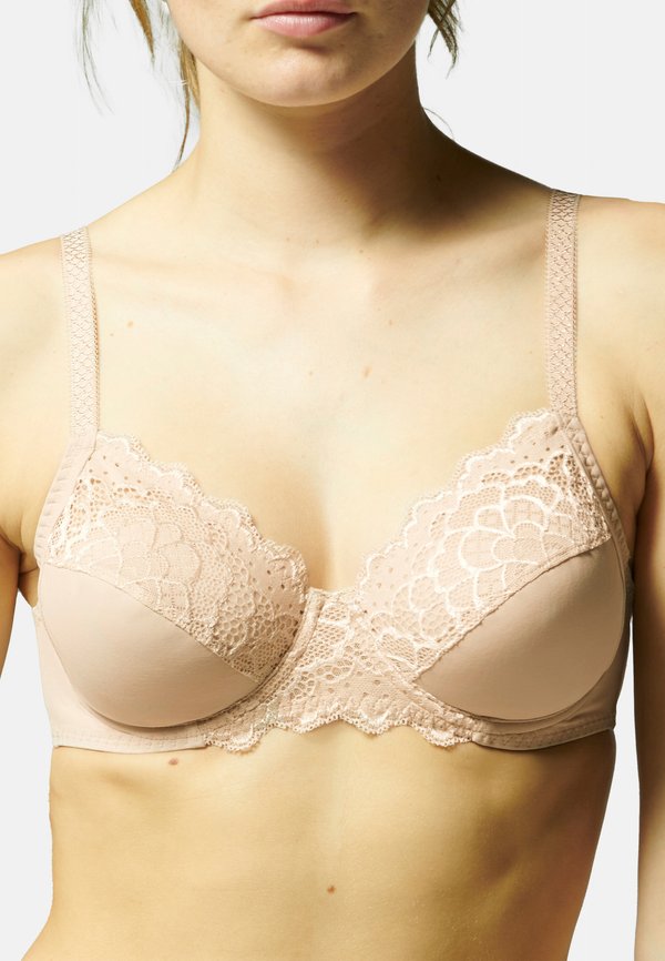 CARESSE VOLLSCHALE EXTRA HALT - Underwired bra - skin rosé