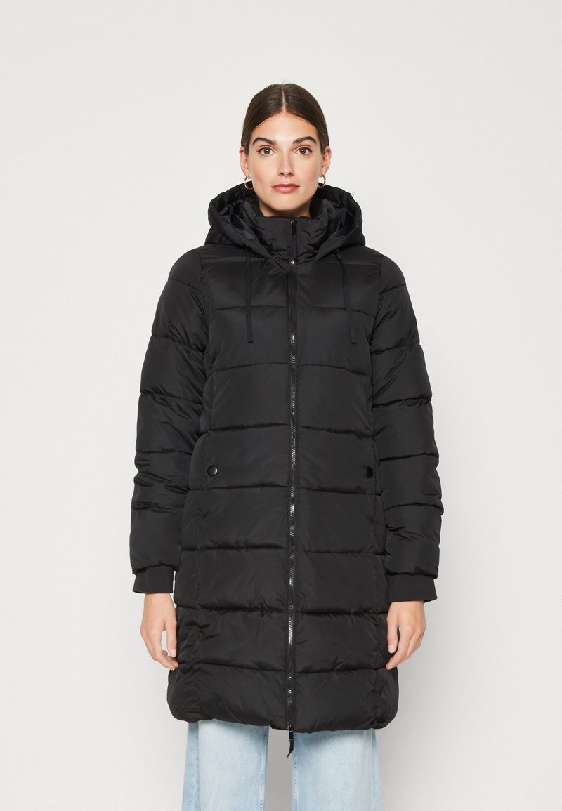 GAP LONG PUFFER COAT Winter coat true black/black Zalando.co.uk