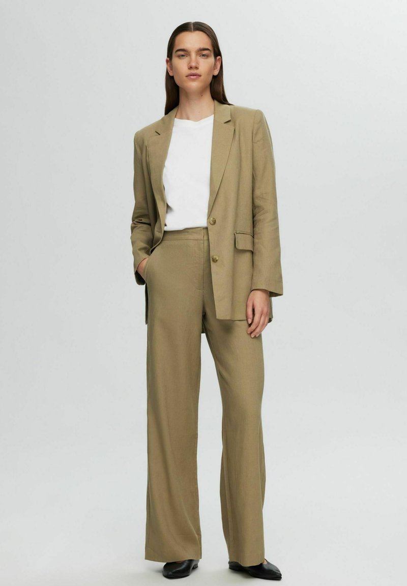 Selected Femme Broek groen Selected Femme Broek groen