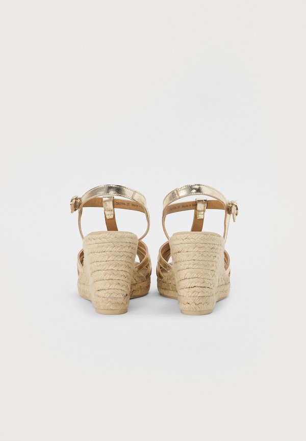 GELSA - Wedge sandals - gold3