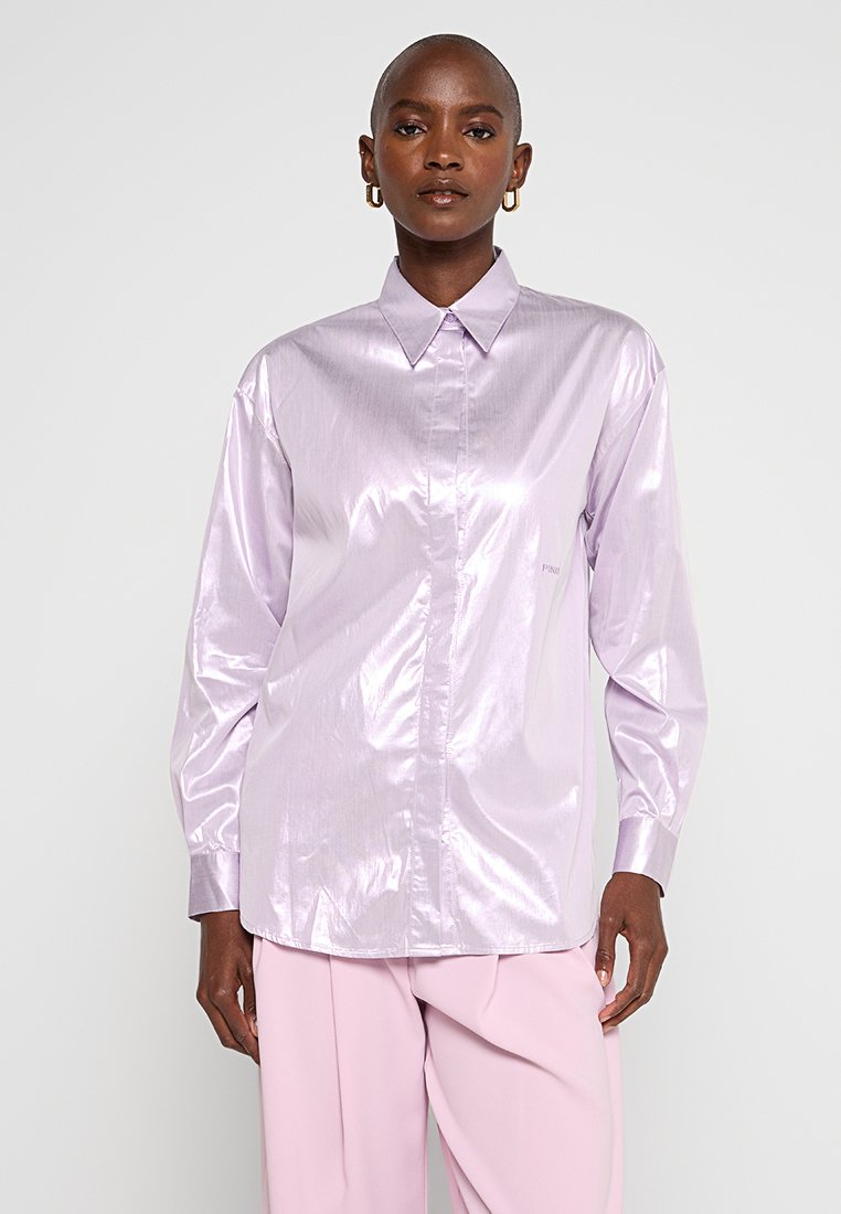 pinko Overhemdblouse paars pinko Overhemdblouse paars