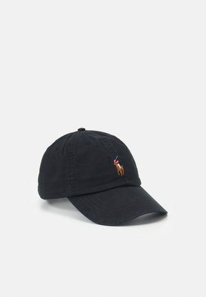 STRETCH COTTON BALL CAP - Cappellino - black