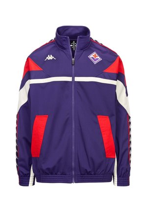Felpa con zip - violet md-red-white whisper