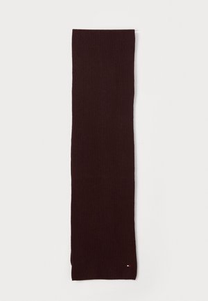 FLAG SCARF UNISEX - Sjal - deep burgundy melange