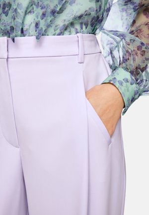 Marc Cain, MARC CAIN HOSE WELS - Trousers - purple heather