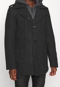INDICODE JEANS Korte frakker - anthracite