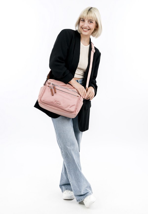 UMHÄNGE ESTHER - Umhängetasche - rose