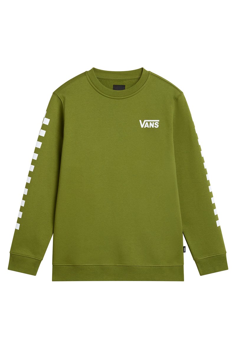 Vans EXPOSITION CHECK II CREW - Felpa - pesto