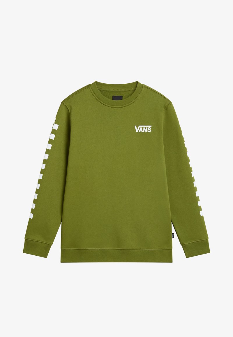 Vans EXPOSITION CHECK II CREW - Felpa - pesto