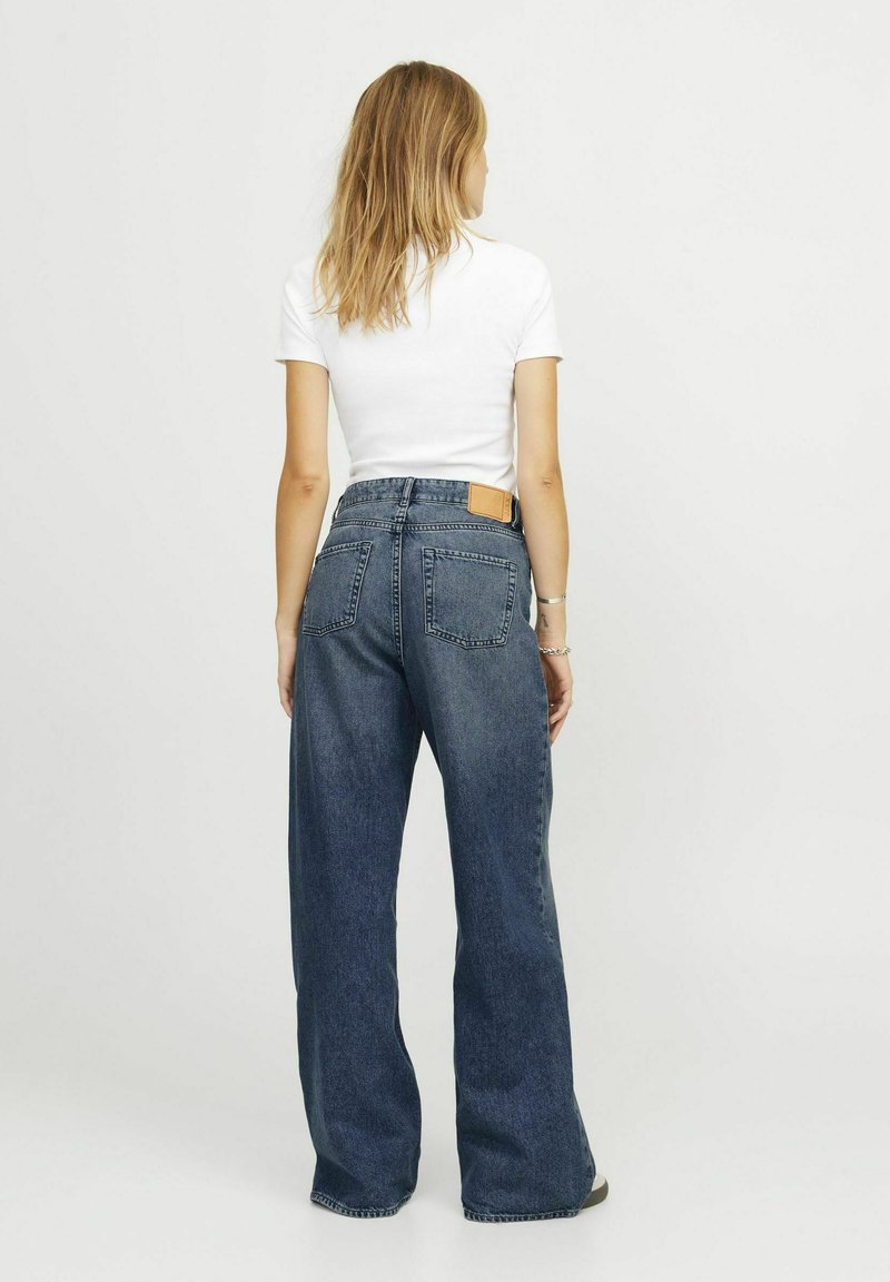 Jack & Jones JXTOKYO Wide Fit jeans voor dames, Wide HW C6145 jeans DNM NOOS, zwart denim, 28W / 32L
