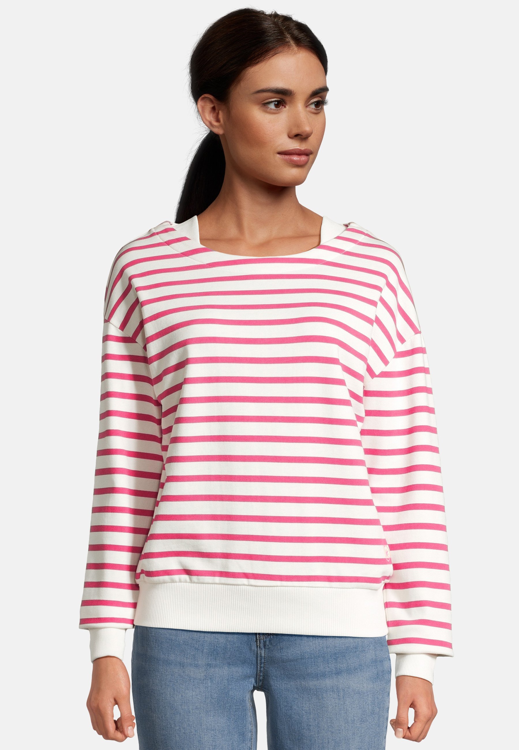 Salzhaut LAFF - Sweatshirt - offwhite pink/pink - Zalando.de
