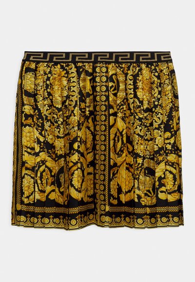 Versace SKIRT BAROCCO KIDS - Minirok - nero/oro