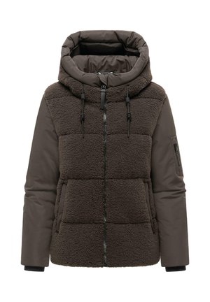 Marikoo, PLÜSCHJACKE ELIDEE 16 - Winterjas - choco