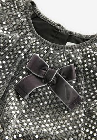 Next SPARKLE SLEEVE STANDARD - Cocktailklänning - charcoal bow