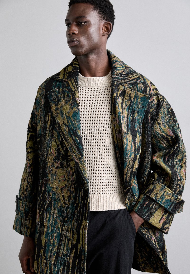 Henrik Vibskov DIMOUT COAT UNISEX - Puspaltis - shadow bouquet