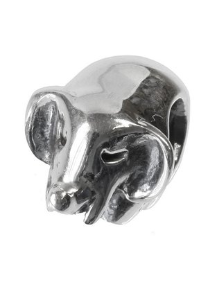ELEFANT - Charms - silberfarben