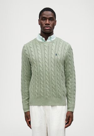DRIVER LONG SLEEVE PULLOVER - Jumper - fern green heather