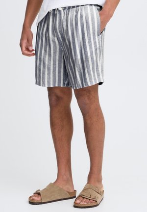 Solid SDFRIED LINEN MIX - Šortky - insignia blue