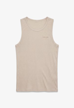 Pegador, LOGO UNDERSHIRT - Top - cream/warm taupe