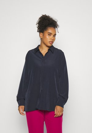 BREVE - Button-down blouse - dark navy