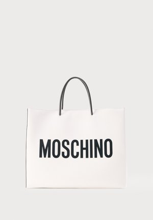 MOSCHINO, Shopper - bianco