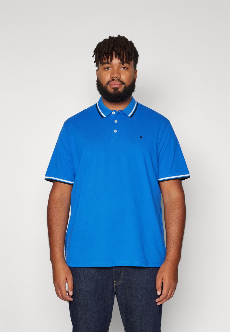 Jack & Jones JJEPAULOS SS NOOS PLS - Polo marškinėliai - nautical blue