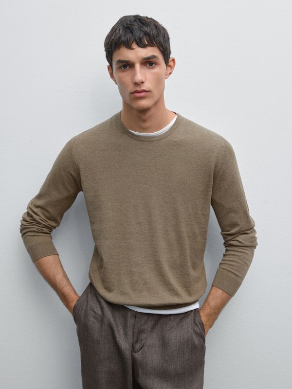 LONG SLEEVE - Jumper - khaki