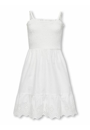 ONLY GIRLS KOGLOU MIDI - Vestito casual - cloud dancer