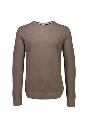 O-NECK - Trui - dusty sand mel
