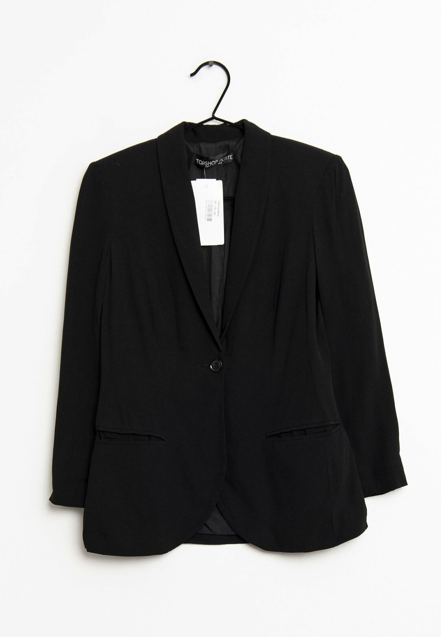 Topshop Petite Blazer - black/schwarz - (Pre-owned) - Zalando.de