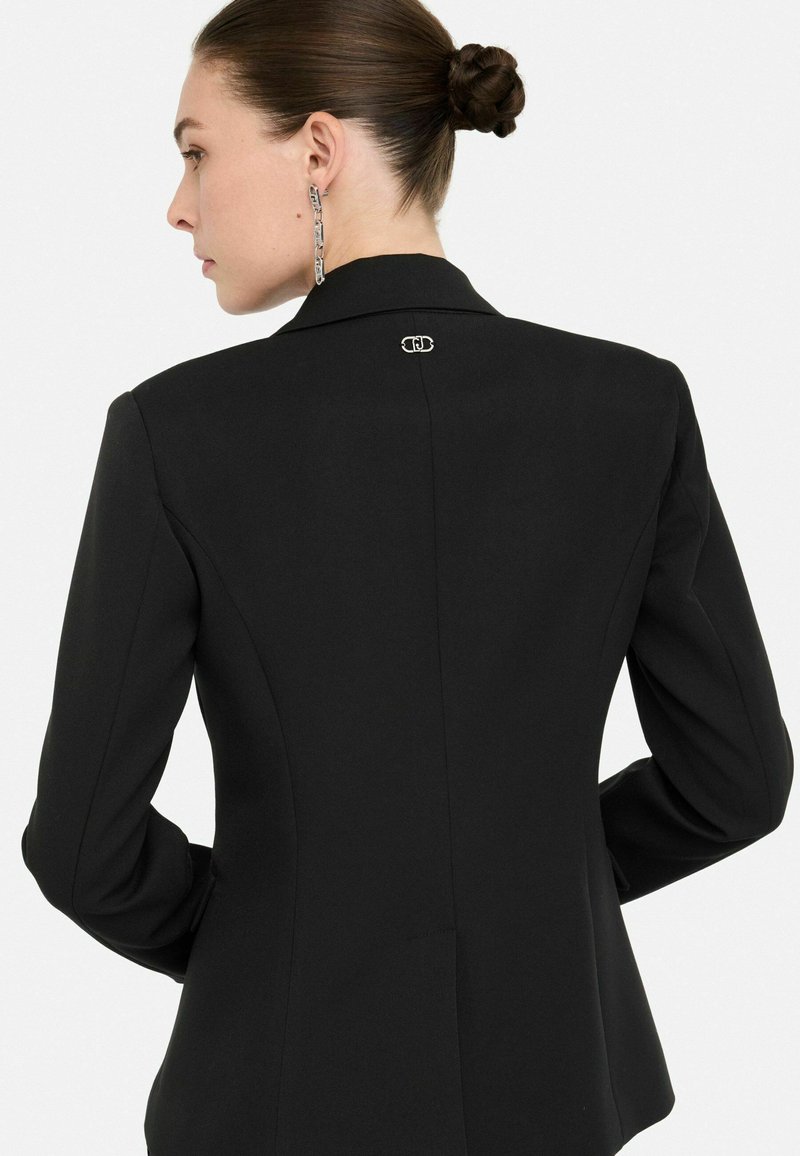 IQYU Cappotto da donna in lana elegante, giacca in lana da montagna, a