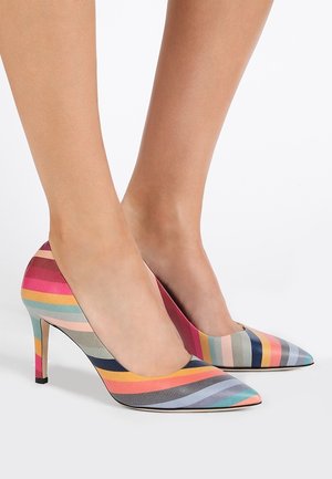 High heels - multi-coloured