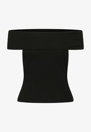 Gestuz, DREW OFF SHOULDER TOP - Débardeur - black