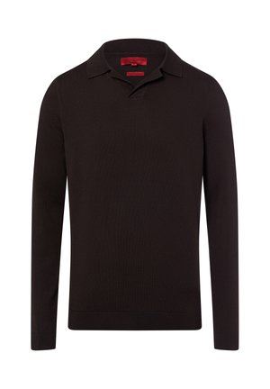 PULLOVER - Poloshirt - schoko