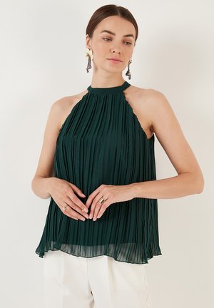 LELA REGULAR FIT - Pusero - emerald green
