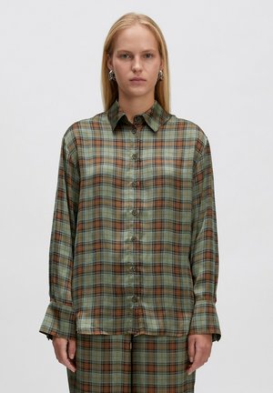 Overhemdblouse - mischfarben grün khaki