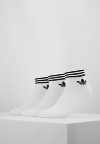 adidas Originals - UNISEX 3 PACK  - Strumpor - white/black Miniatyrbild 1