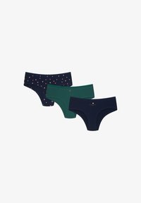 Unselected, dark blue dark green