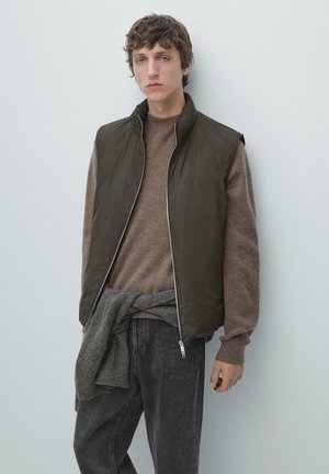 ULTRA LIGHTWEIGHT - Weste - mottled dark brown